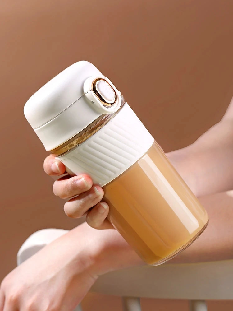 Tea Infuser Glass Water Bottle